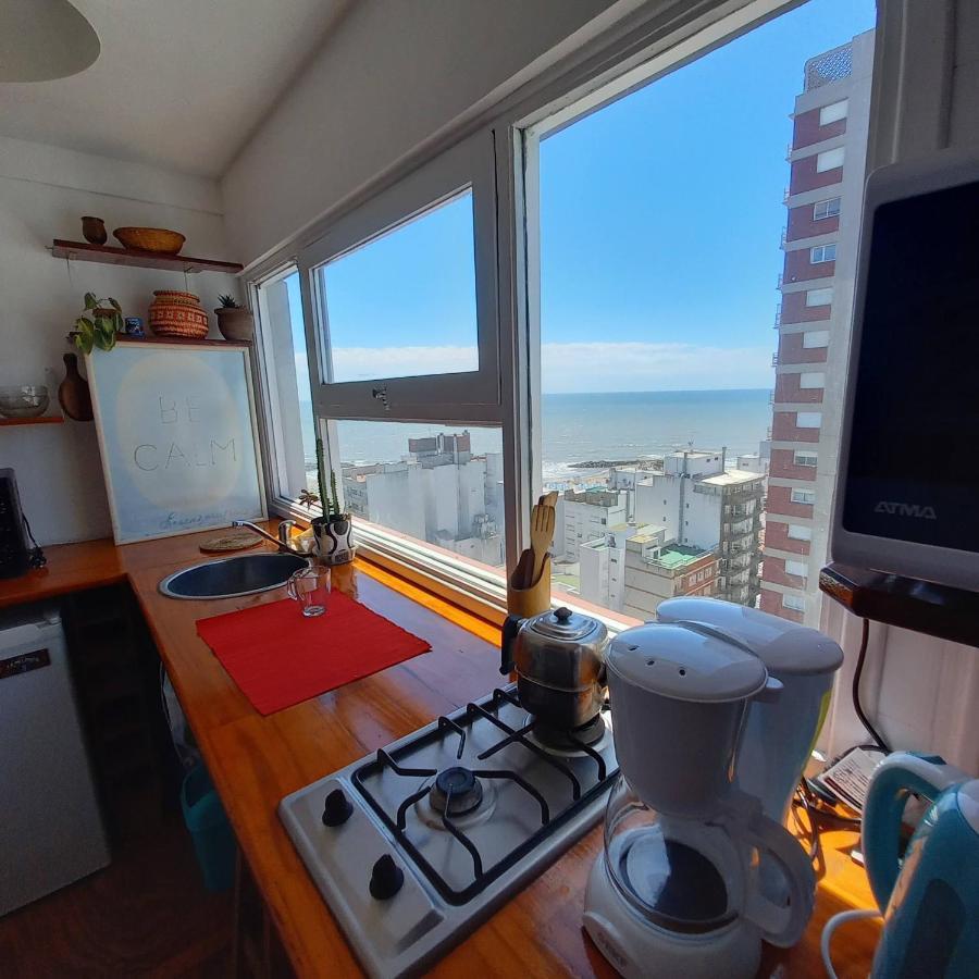 Hermoso Monoambiente Con Vista Al Mar En La Perla , Mar Del Plata Bagian luar foto