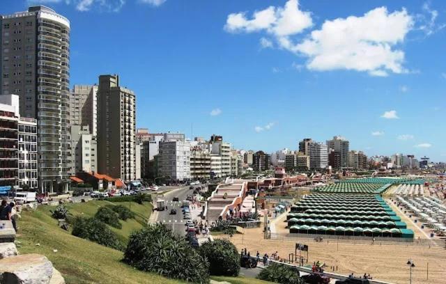 Hermoso Monoambiente Con Vista Al Mar En La Perla , Mar Del Plata Bagian luar foto